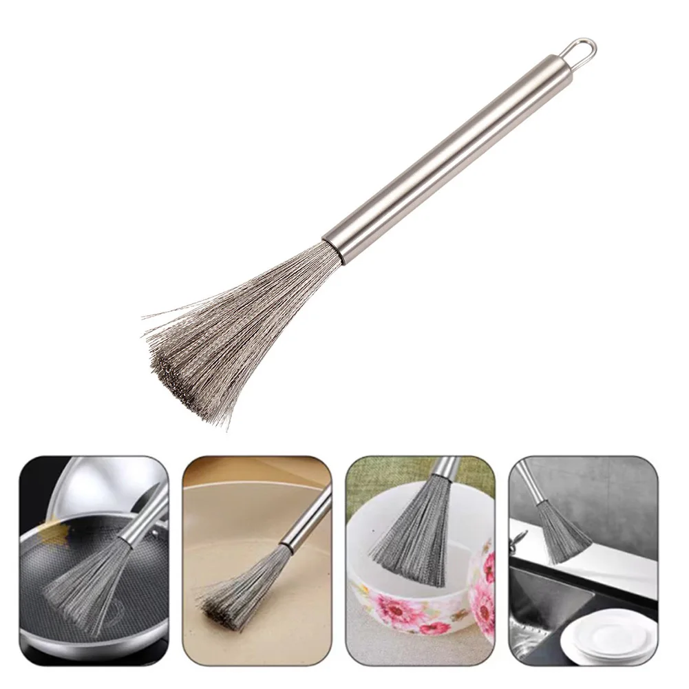 1pcs Stainless Steel Pot Brush Household 25*4.5cm Cleaning Brush Pot Brush For Cleaning Dish Pot Pan Kitchen Tools Accessories
1pcs Stainless Steel Pot Brush Household 25*4.5cm Cleaning Brush Pot Brush For Cleaning Dish Pot Pan Kitchen Tools Accessories