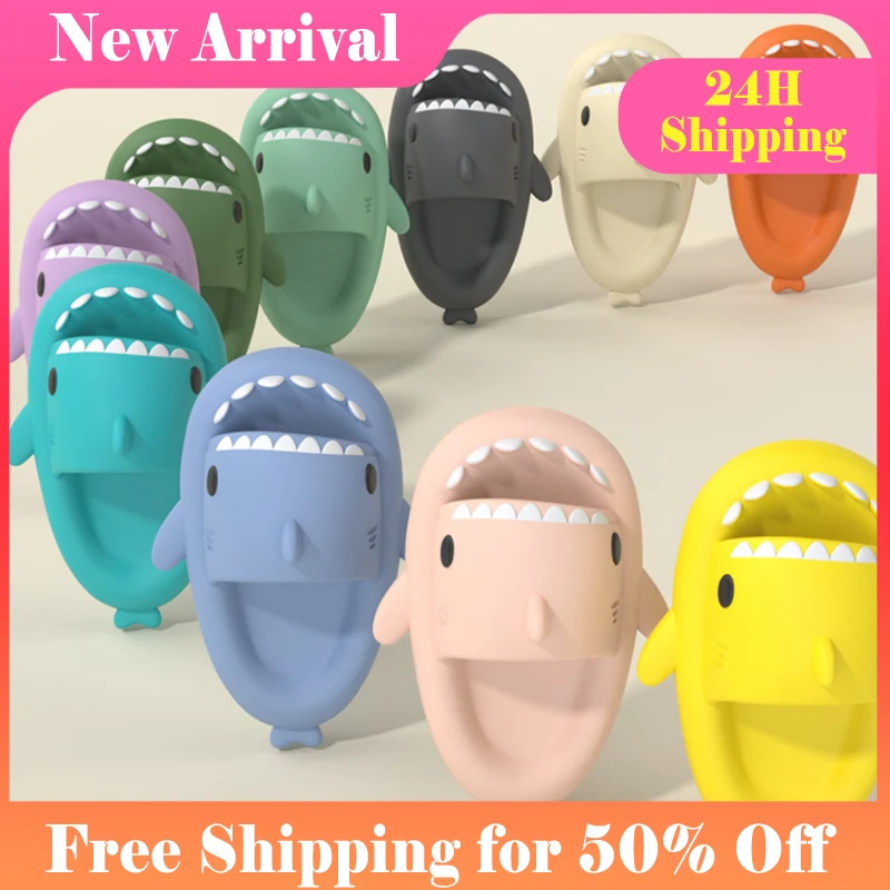 Сланцы для мужчин и женщин, мягкие сандалии в форме акулы, Нескользящие, мультяшный рисунок, сланцы, пляжная обувь для ванной, Эва, лето 2023
Сланцы для мужчин и женщин, мягкие сандалии в форме акулы, Нескользящие, мультяшный рисунок, сланцы, пляжная обувь для ванной, Эва, лето 2023