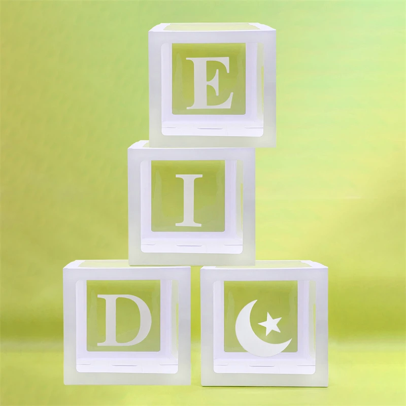 Eid Mubarak Letter Balloons Box Ramadan Kareem Moon Star Box Ramadan Decoration for Home Muslim Islamic Balloon Accessories
Eid Mubarak Letter Balloons Box Ramadan Kareem Moon Star Box Ramadan Decoration for Home Muslim Islamic Balloon Accessories