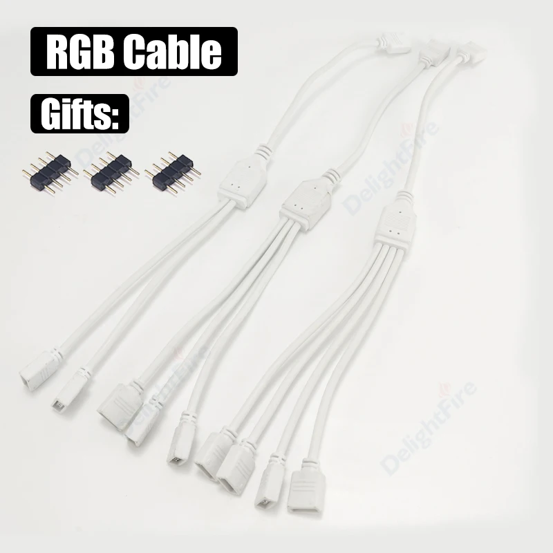 Разветвитель RGB на 4 контакта, 5 В, 12 В, 1-2/5050 провода, удлинительные разъемы «Папа-мама», кабель-концентратор для светодиодной ленсветильник ...
Разветвитель RGB на 4 контакта, 5 В, 12 В, 1-2/5050 провода, удлинительные разъемы «Папа-мама», кабель-концентратор для светодиодной ленсветильник ...
