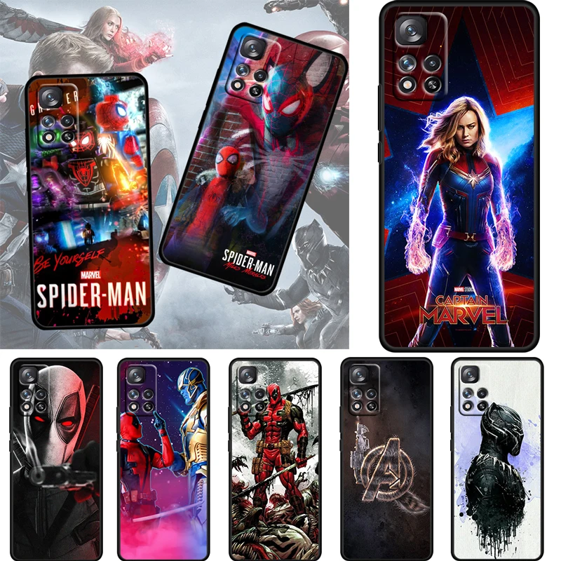 Rocket Raccoon Marvel For Xiaomi Redmi Note 11 10 11T 10S 9 9S 8 7 Pro Plus Max 5G Soft Silicone Black Phone Case Fundas Cover
Rocket Raccoon Marvel For Xiaomi Redmi Note 11 10 11T 10S 9 9S 8 7 Pro Plus Max 5G Soft Silicone Black Phone Case Fundas Cover