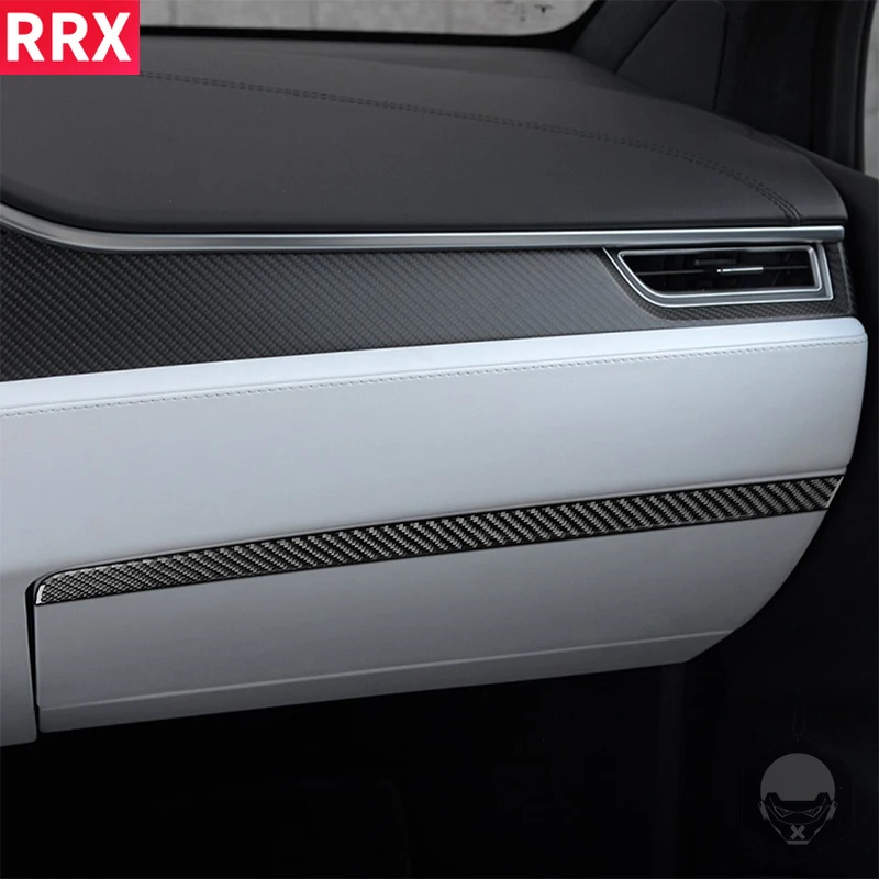Отделочная полоса RRX для перчаточного ящика Tesla Model X 2016-2020 S 2012-2020, настоящие наклейки из углеродного волокна, аксессуары для интерьера автомо...
Отделочная полоса RRX для перчаточного ящика Tesla Model X 2016-2020 S 2012-2020, настоящие наклейки из углеродного волокна, аксессуары для интерьера автомо...
