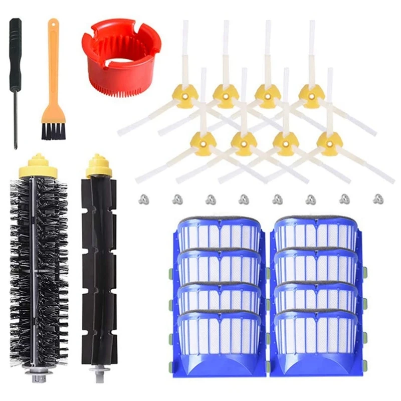 Replacement Accessories Kit For Irobot Roomba 600 Serie 595 614 620 630 650 651 652 660 675 680 690 (Not For 645 655)
Replacement Accessories Kit For Irobot Roomba 600 Serie 595 614 620 630 650 651 652 660 675 680 690 (Not For 645 655)