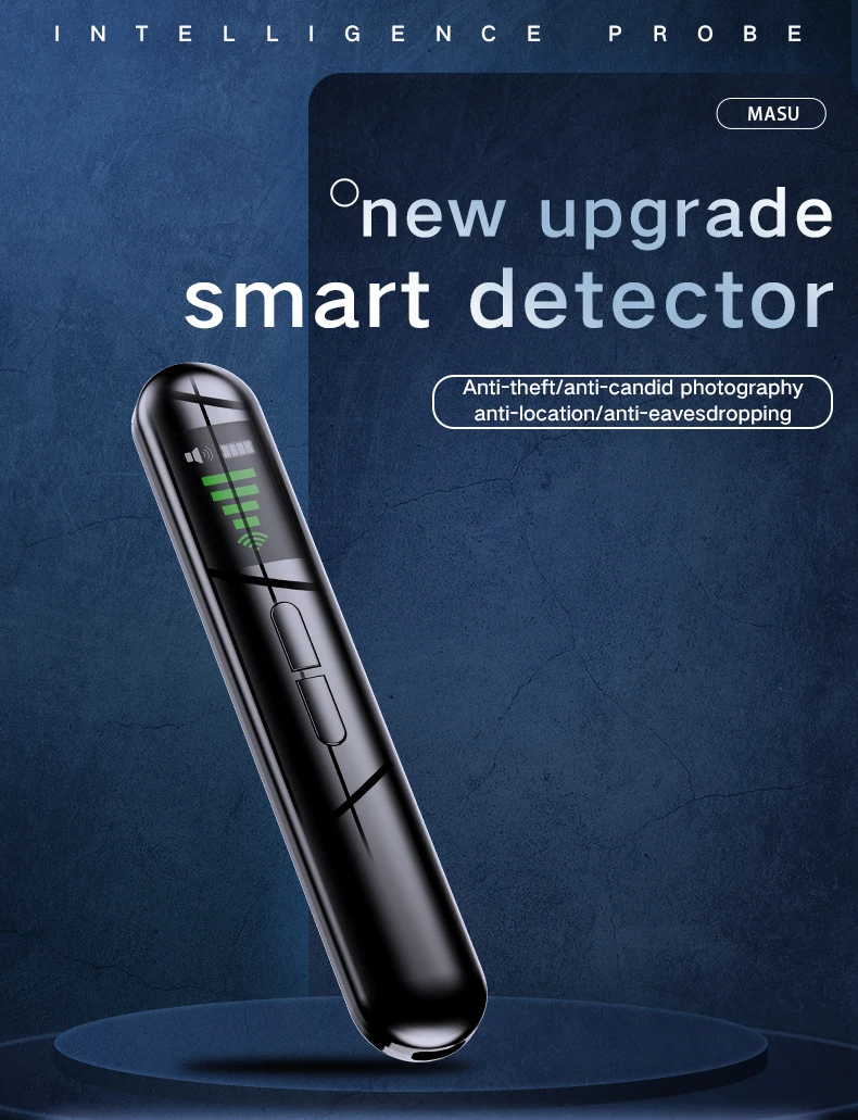 NEW Anti Candid Hidden Camera Detector Pen Theft Memory Function Wireless Spy Pinhole Cam Infrared Detection GPS Tracker Scan
NEW Anti Candid Hidden Camera Detector Pen Theft Memory Function Wireless Spy Pinhole Cam Infrared Detection GPS Tracker Scan