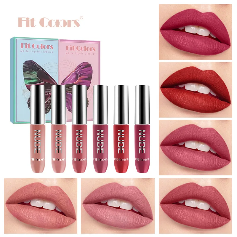 3 Colors Liquid Lipstick Set Non stick Cup Butterfly Case Matte Lip Gloss Sexy Red Makeup Women Cosmetics Gift Box
3 Colors Liquid Lipstick Set Non stick Cup Butterfly Case Matte Lip Gloss Sexy Red Makeup Women Cosmetics Gift Box