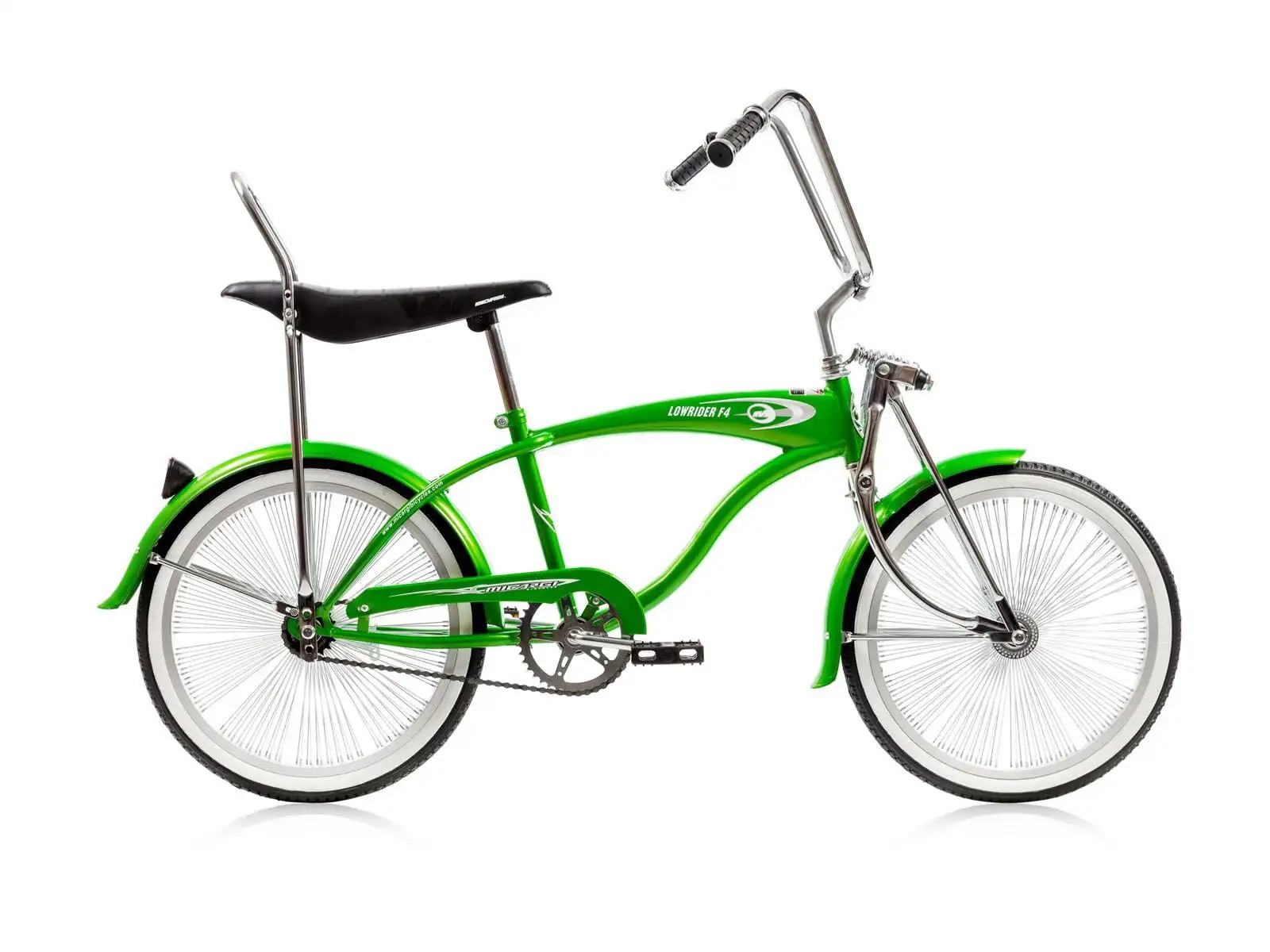 

20" Lowrider Hi-Ten Steel Coaster Brake Single Speed , Bike, Crank Alloy Rims 140H - Green