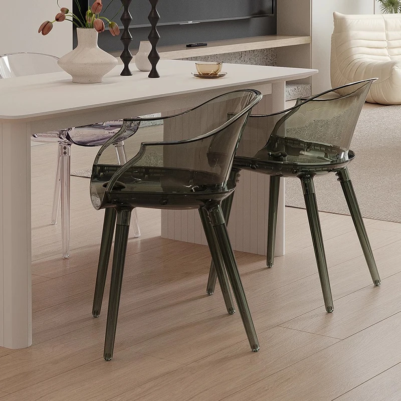 Office Armrest Dining Chairs Acrylic Designer Free Shipping Comfortable Chairs Kitchen Modern Chaises Salle Manger Furniture
Office Armrest Dining Chairs Acrylic Designer Free Shipping Comfortable Chairs Kitchen Modern Chaises Salle Manger Furniture