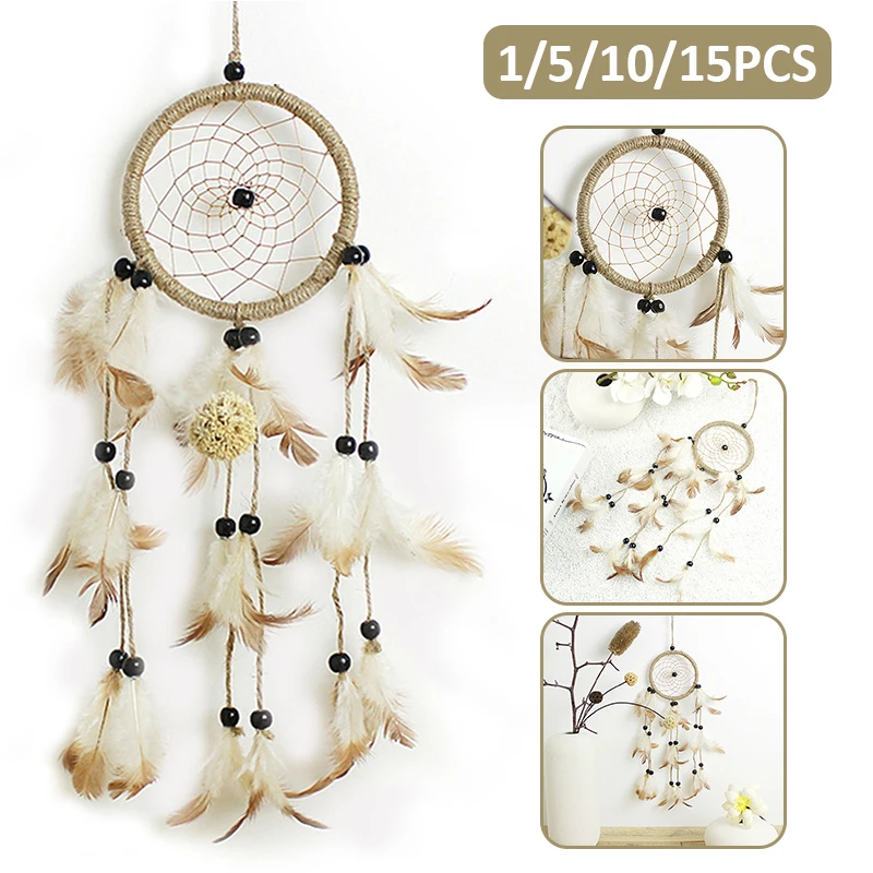 Indian Style Handmade Dream Catcher Net With Feathers Hanging Decoration Craft Gift for Home Decoration Ornament Craft Gift
Indian Style Handmade Dream Catcher Net With Feathers Hanging Decoration Craft Gift for Home Decoration Ornament Craft Gift
