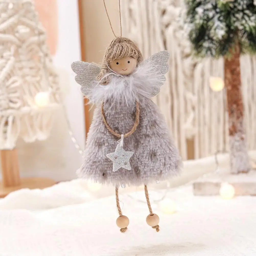 Decorative Fabric Eye-catching Angle Girl Fabric Hanging Stuffed Toy Pendant for Gifts Hanging Doll Hanging Pendant
Decorative Fabric Eye-catching Angle Girl Fabric Hanging Stuffed Toy Pendant for Gifts Hanging Doll Hanging Pendant