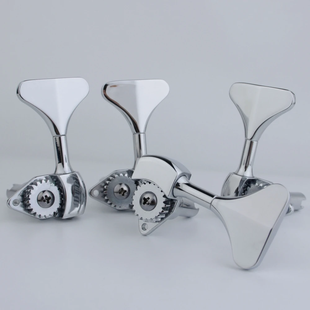 New Bass Tuners Ratio Guitar Machine Chrome Heads 1:20 Guitar Tuning Key Pegs Open Gear
New Bass Tuners Ratio Guitar Machine Chrome Heads 1:20 Guitar Tuning Key Pegs Open Gear