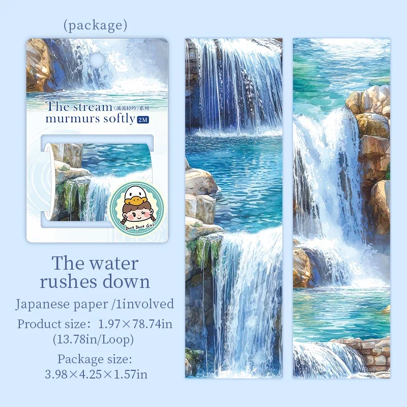 Jianwu изолента The Stream Whispers Softly Series 
Jianwu изолента The Stream Whispers Softly Series