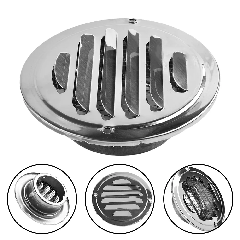 Duarable Home Stainless Steel Vent Hood Rain Cover Parts Tools Accessory Metal Cover Air Vent Grill 14.5cm/5.7inch
Duarable Home Stainless Steel Vent Hood Rain Cover Parts Tools Accessory Metal Cover Air Vent Grill 14.5cm/5.7inch