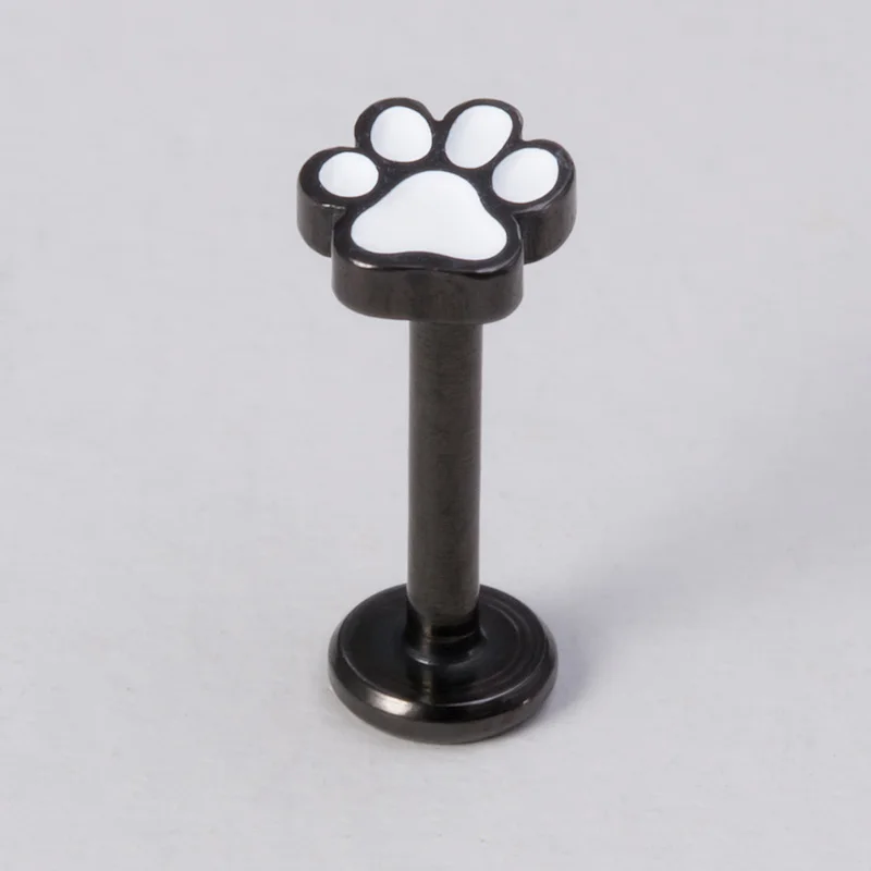 1PC Paws Lip Stud Piercing Labret Ring Earrings Surgical Steel Bar Ear Cartilage Tragus Helix Conch Monroe Fine Body Jewelry 16G
1PC Paws Lip Stud Piercing Labret Ring Earrings Surgical Steel Bar Ear Cartilage Tragus Helix Conch Monroe Fine Body Jewelry 16G
