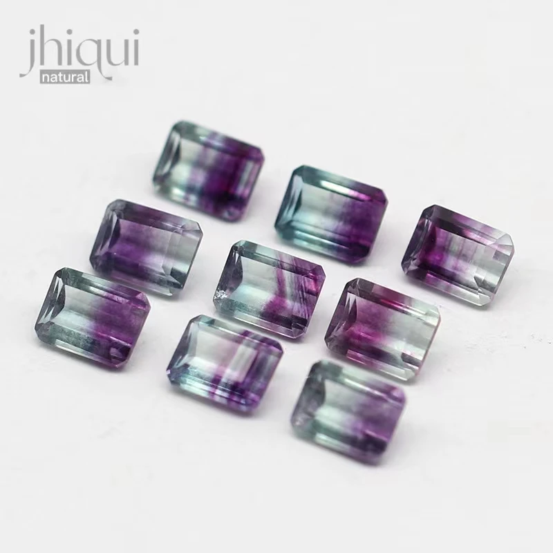 1pc 6*8mm Rectangular Natural Bicolor Fluorite Gemstone for DIY Fine Jewelry Making
1pc 6*8mm Rectangular Natural Bicolor Fluorite Gemstone for DIY Fine Jewelry Making
