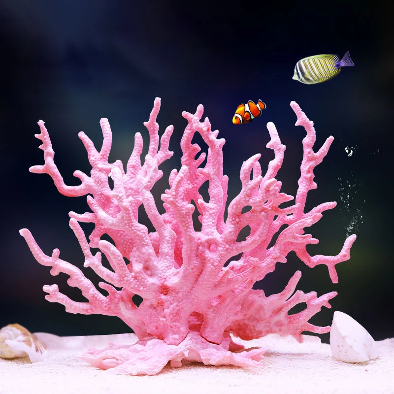 Aquarium Fish Tank Decoration Artificial Coral Plant Pink Blue Simulation Coral Landscape Ornament Aquarium Accessories Supplies
Aquarium Fish Tank Decoration Artificial Coral Plant Pink Blue Simulation Coral Landscape Ornament Aquarium Accessories Supplies