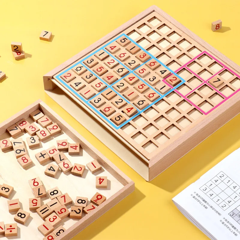 Children's Wooden Sudoku Chess Crossword Checkers Folding Game Table Board Toy Boy Gift Children Learning and Educational Toys
Children's Wooden Sudoku Chess Crossword Checkers Folding Game Table Board Toy Boy Gift Children Learning and Educational Toys
