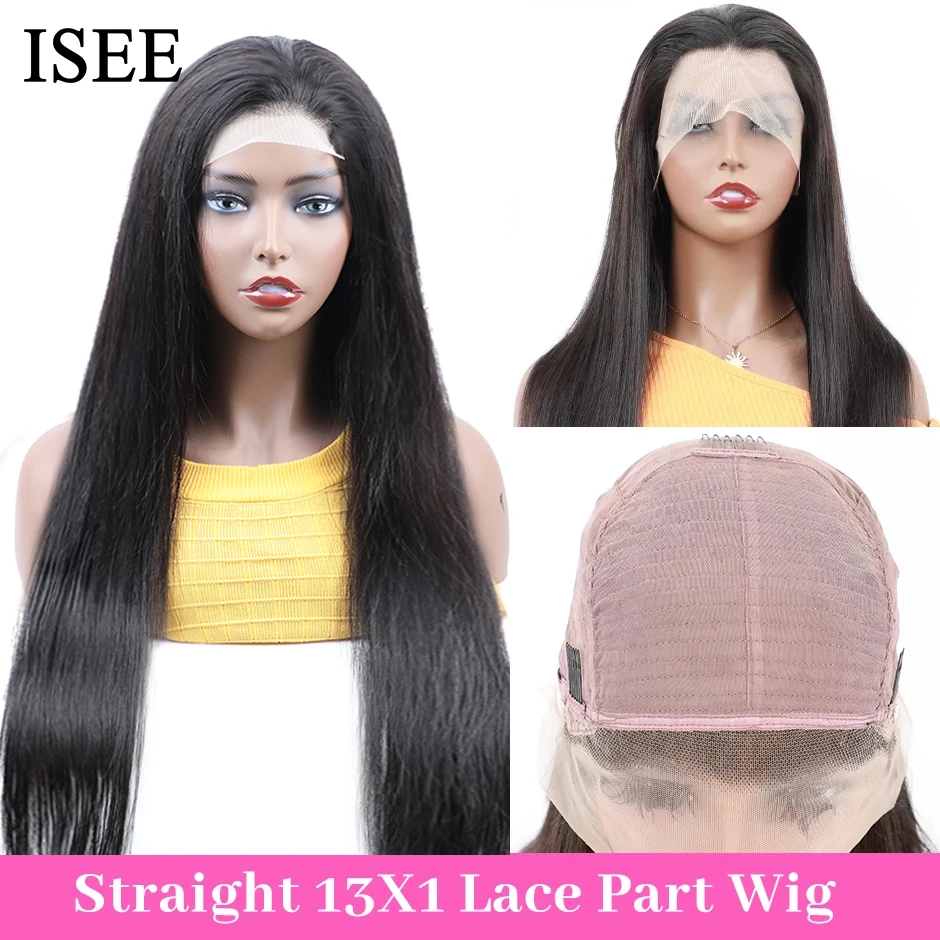 ISEE HAIR Straight Lace Wigs For Women Human Hair 13X1 Lace Part Wig Brazilian Straight Human Hair Wig Natural Hairline Wig
ISEE HAIR Straight Lace Wigs For Women Human Hair 13X1 Lace Part Wig Brazilian Straight Human Hair Wig Natural Hairline Wig