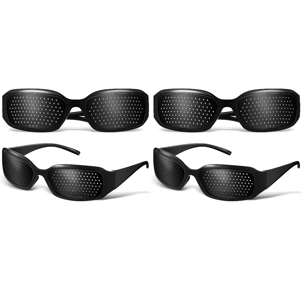 4 Functional Household Pinhole Glasses Portable Pinhole Eyeglasses for Correction Friends
4 Functional Household Pinhole Glasses Portable Pinhole Eyeglasses for Correction Friends