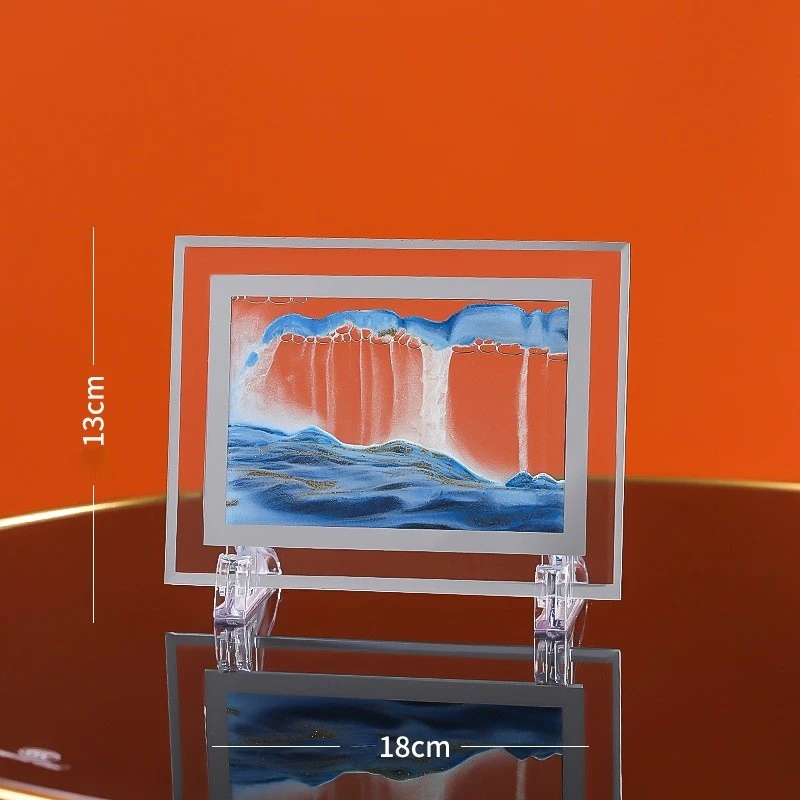 Simple 3D Hourglass Glass Crafts Landscape Quicksand Painting Creative Decompression Birthday New Year Gift Desktop Jewelry
Simple 3D Hourglass Glass Crafts Landscape Quicksand Painting Creative Decompression Birthday New Year Gift Desktop Jewelry