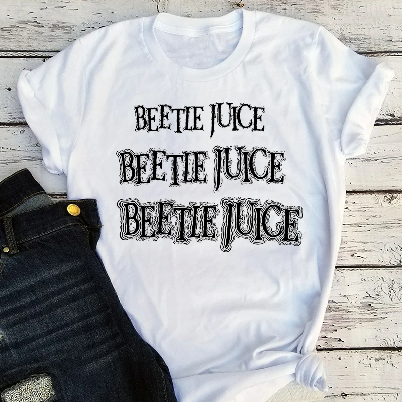Beetlejuice Beetlejuice Women Sexy Tops Vintage Streetwear Graphic Tees Winter Tops Horror Movie Vintage Graphic Tee
Beetlejuice Beetlejuice Women Sexy Tops Vintage Streetwear Graphic Tees Winter Tops Horror Movie Vintage Graphic Tee