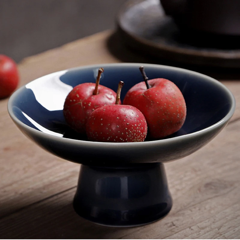 Ceramic Fruit Plate Japanese Dried Fruit Dessert Snack Plate Household Round Refreshment Storage Tray Kitchen Fruit Salad Bowl
Ceramic Fruit Plate Japanese Dried Fruit Dessert Snack Plate Household Round Refreshment Storage Tray Kitchen Fruit Salad Bowl