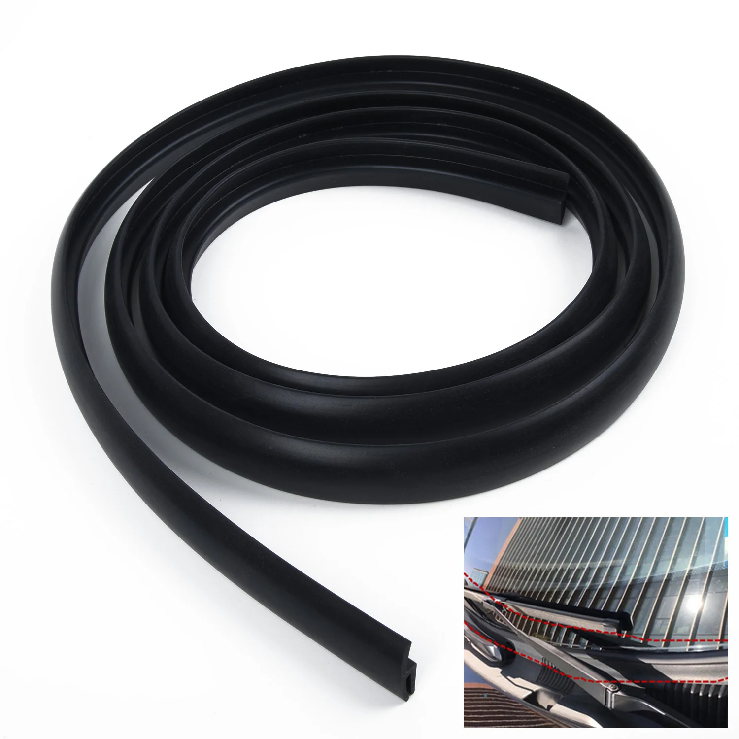 Rubber Car Sealing strip Panel Trim Protective Strip Mounted 1.7 meters Black Decorative
Rubber Car Sealing strip Panel Trim Protective Strip Mounted 1.7 meters Black Decorative