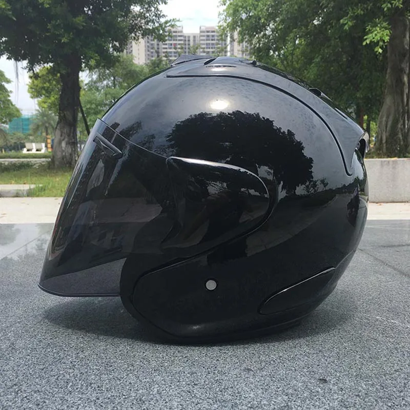 3/4 Helmet Half Black Half Open Face Motorcycle Helmet Half Black Helmet Open Face Helmet Casque Motocross Helmet
3/4 Helmet Half Black Half Open Face Motorcycle Helmet Half Black Helmet Open Face Helmet Casque Motocross Helmet