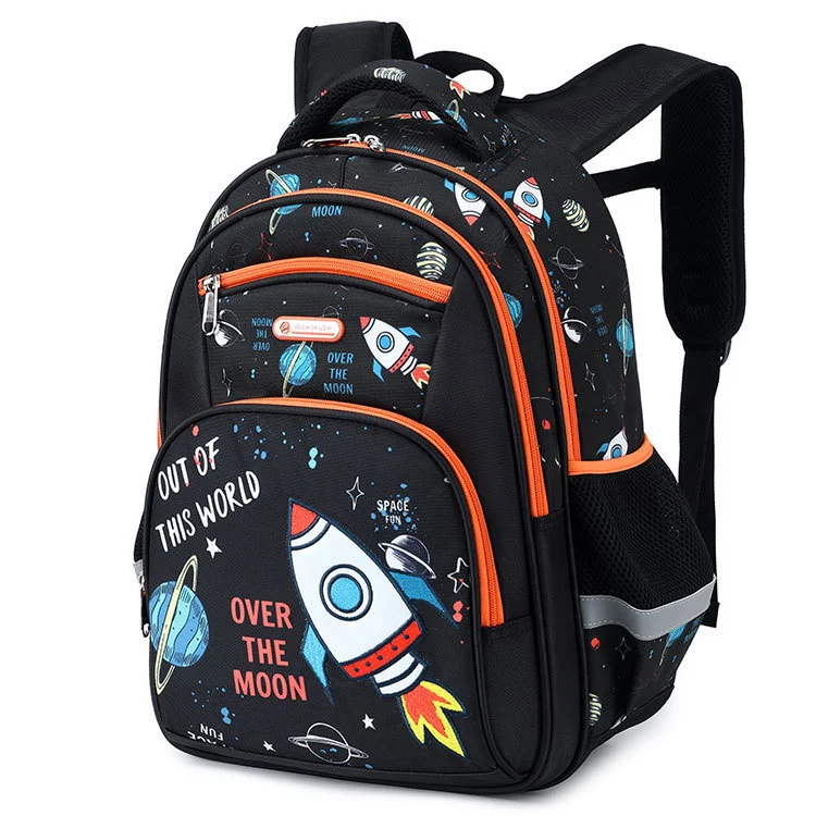 Kids Backpack Cartton Astronaut Children Schoolbag Primary School Load-Reducing Ridge Guard Boys School Backpack Waterproof Bag
Kids Backpack Cartton Astronaut Children Schoolbag Primary School Load-Reducing Ridge Guard Boys School Backpack Waterproof Bag