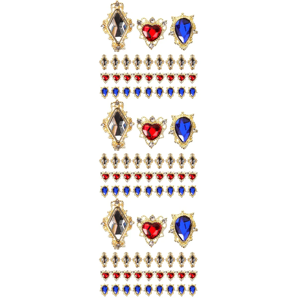 Heart Nail Trinket Set Rhinestones Women Nails Small Gems Manicure Supplies 3d Cute Charms 
Heart Nail Trinket Set Rhinestones Women Nails Small Gems Manicure Supplies 3d Cute Charms