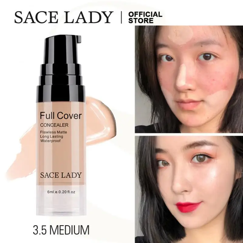 Concealer With Free Bmakeup Brush Smooth Non-Sticking Powder Natual Concealer Cream Modifies Skin Tone 6ml Comestics
Concealer With Free Bmakeup Brush Smooth Non-Sticking Powder Natual Concealer Cream Modifies Skin Tone 6ml Comestics