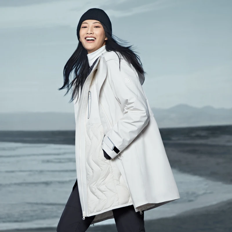BOSIDENG BO-Tech deep winter down jacket women light outdoor jacket detachable lining B20142422
BOSIDENG BO-Tech deep winter down jacket women light outdoor jacket detachable lining B20142422