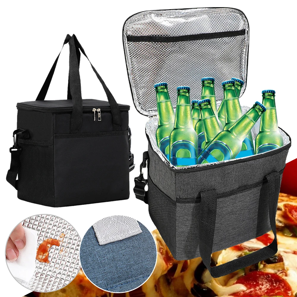 Large Cooler Bag Collapsible Insulated Bag Leakproof Lunch Cooler Tote With Pockets Keep Hot Cold For Camping Beach Picnic Work
Large Cooler Bag Collapsible Insulated Bag Leakproof Lunch Cooler Tote With Pockets Keep Hot Cold For Camping Beach Picnic Work