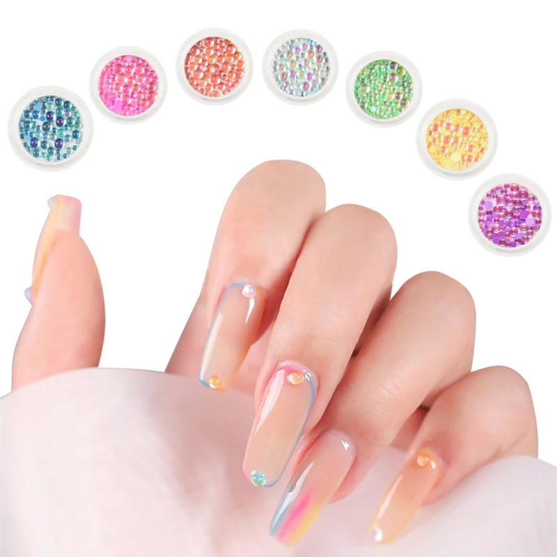 2022 New 3D Nail Art Decorations Rhinestones Mermaid beads Strass Shiny light-sensitive crystal glass beads Manicure Decoration 
2022 New 3D Nail Art Decorations Rhinestones Mermaid beads Strass Shiny light-sensitive crystal glass beads Manicure Decoration