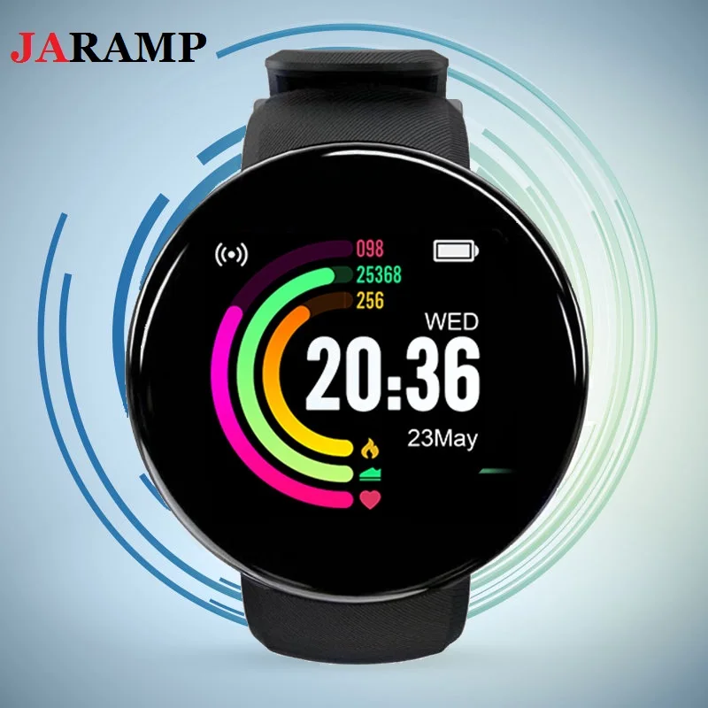 Smart Watches Bluetooth Fitness Tracker Digital Watches Smartwatch Men Women Blood Pressure IOS Android Smart Bracelet D18 2022 
Smart Watches Bluetooth Fitness Tracker Digital Watches Smartwatch Men Women Blood Pressure IOS Android Smart Bracelet D18 2022