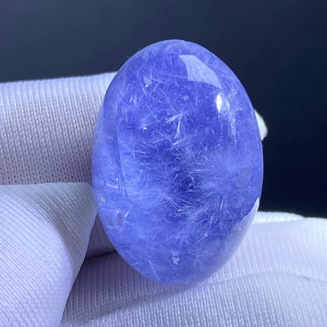 Natural Blue Rutilated Dumortierite Quartz Pendant 21*15*11mm Crystal Clear Oval Necklace Gold Jewelry AAAAAAA
Natural Blue Rutilated Dumortierite Quartz Pendant 21*15*11mm Crystal Clear Oval Necklace Gold Jewelry AAAAAAA