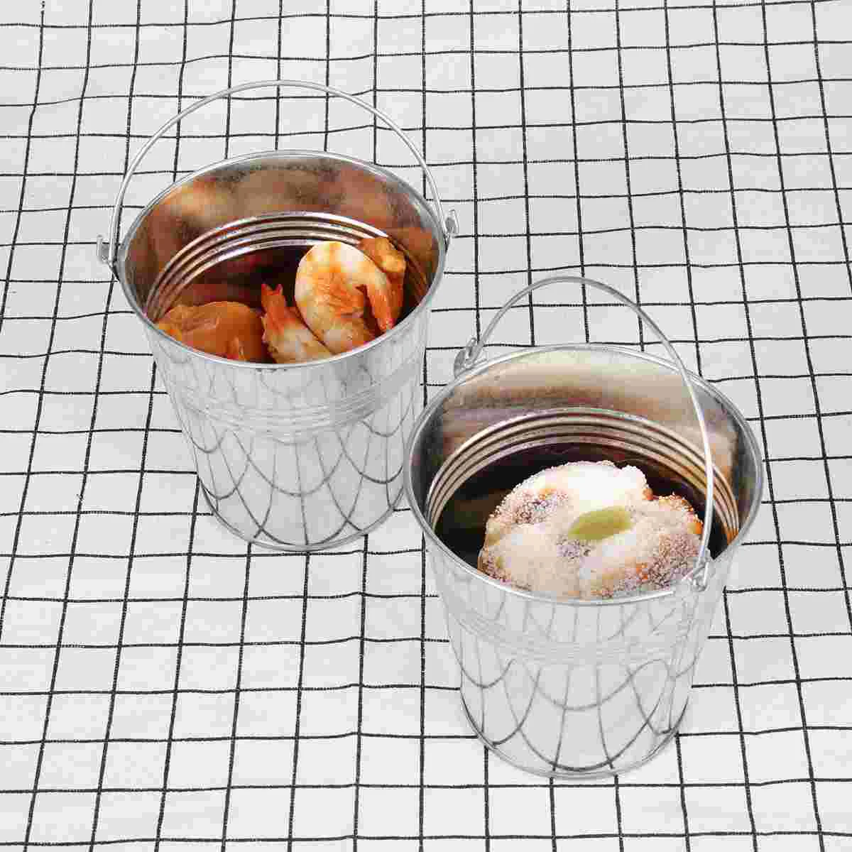 LUOEM Mini Tinplate Metal Bucket Snack Buckets Icing Bucket French Fries Tin Pails Ice Bucket Wedding Birthday Party Favors
LUOEM Mini Tinplate Metal Bucket Snack Buckets Icing Bucket French Fries Tin Pails Ice Bucket Wedding Birthday Party Favors