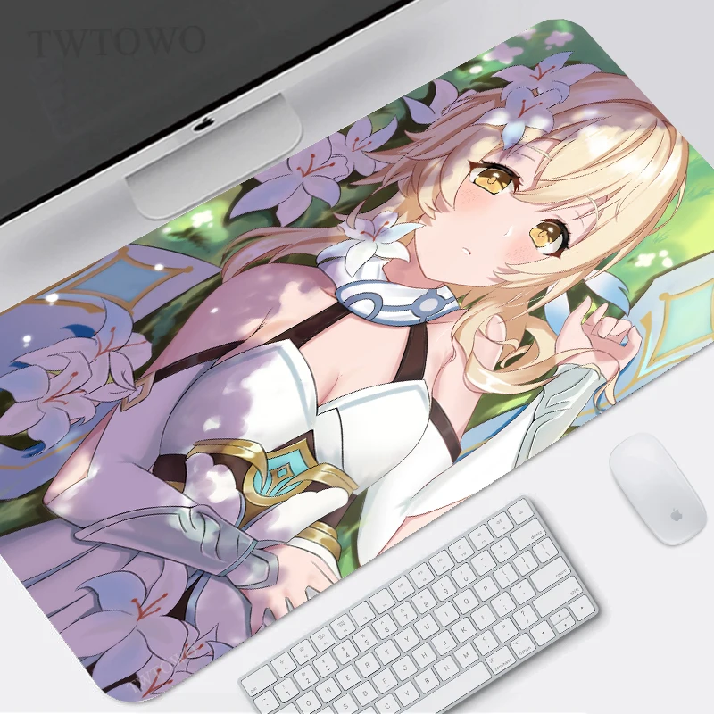 Genshin Impact Mouse Pad Gaming XL HD New Mousepad XXL MousePads Natural Rubber Office Soft Computer Desktop Mouse Pad Mice Pad
Genshin Impact Mouse Pad Gaming XL HD New Mousepad XXL MousePads Natural Rubber Office Soft Computer Desktop Mouse Pad Mice Pad
