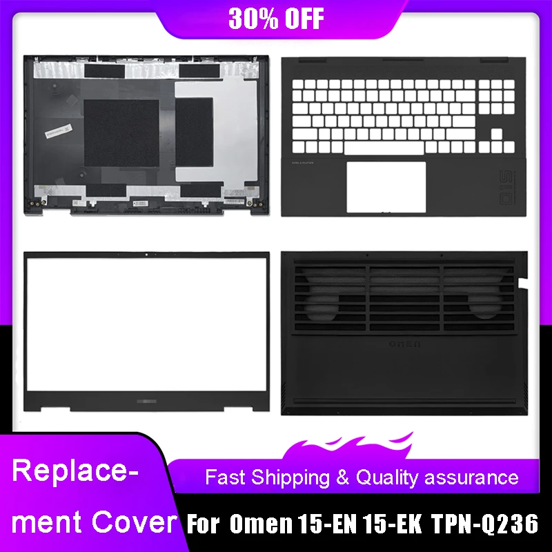НОВАЯ задняя верхняя крышка ЖК-дисплея для ноутбука HP Omen 15-EN 15-EK TPN-Q236 TPN-Q238