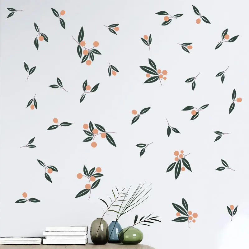 Small Leaves Wall Decals for Living Room Home Decoration Removable Wallpapers DIY Art Vinyl Self-adhesive Wall Stickers
Small Leaves Wall Decals for Living Room Home Decoration Removable Wallpapers DIY Art Vinyl Self-adhesive Wall Stickers
