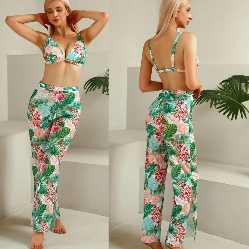 Модные купальники с v-образным вырезом для женщин, купальные костюмы с высокой талией, женские купальники из 3 предметов, бикини 
Модные купальники с v-образным вырезом для женщин, купальные костюмы с высокой талией, женские купальники из 3 предметов, бикини