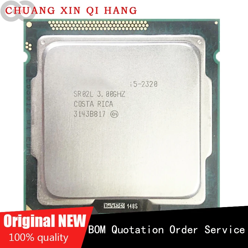 Используется для i5 2320 для Φ 3,0 ГГц 6 Мб кэш-памяти четырехъядерный ЦПУ процессор SR02L LGA 1155
Используется для i5 2320 для Φ 3,0 ГГц 6 Мб кэш-памяти четырехъядерный ЦПУ процессор SR02L LGA 1155