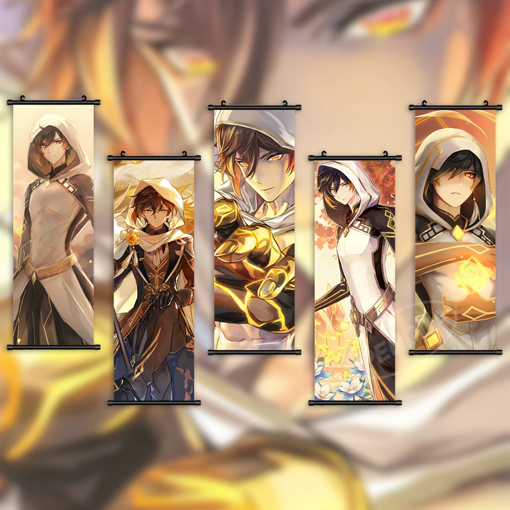 Modern Anime Wall Artwork Picture Genshin Impact Home Decoration Morax Scroll Hanging Painting Print Canvas Poster Living Room
Modern Anime Wall Artwork Picture Genshin Impact Home Decoration Morax Scroll Hanging Painting Print Canvas Poster Living Room