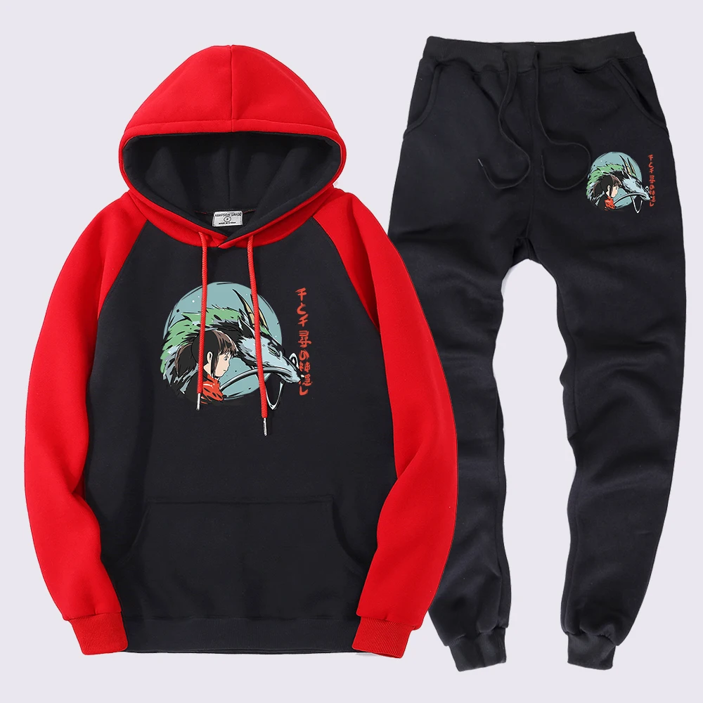 Anime Spirited Away Figure Men Hoodies Sports Hooded Outerwear Sports Oversize Tracksuit Harajuku Oversized Sportswears Suits
Anime Spirited Away Figure Men Hoodies Sports Hooded Outerwear Sports Oversize Tracksuit Harajuku Oversized Sportswears Suits
