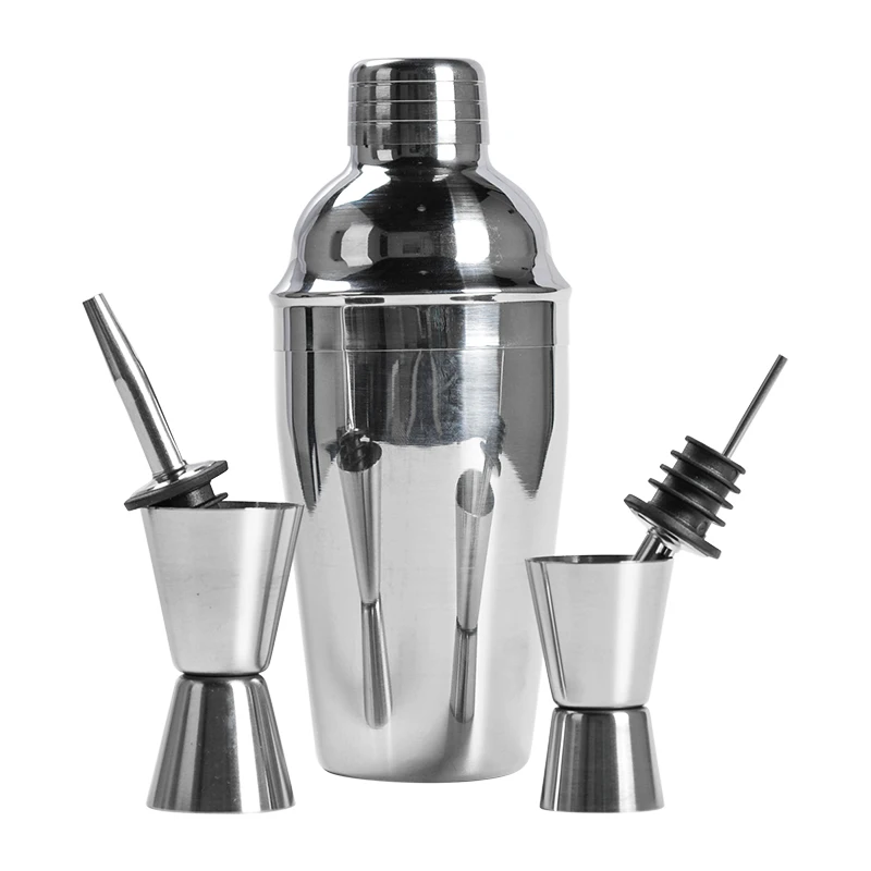 22Pcs/Set Strainer Bottle Cocktail Shaker Set Drinks Stainless Steel Opener Maker Mixer Spoon Measure Cup Bar Beginner Tool Kit
22Pcs/Set Strainer Bottle Cocktail Shaker Set Drinks Stainless Steel Opener Maker Mixer Spoon Measure Cup Bar Beginner Tool Kit