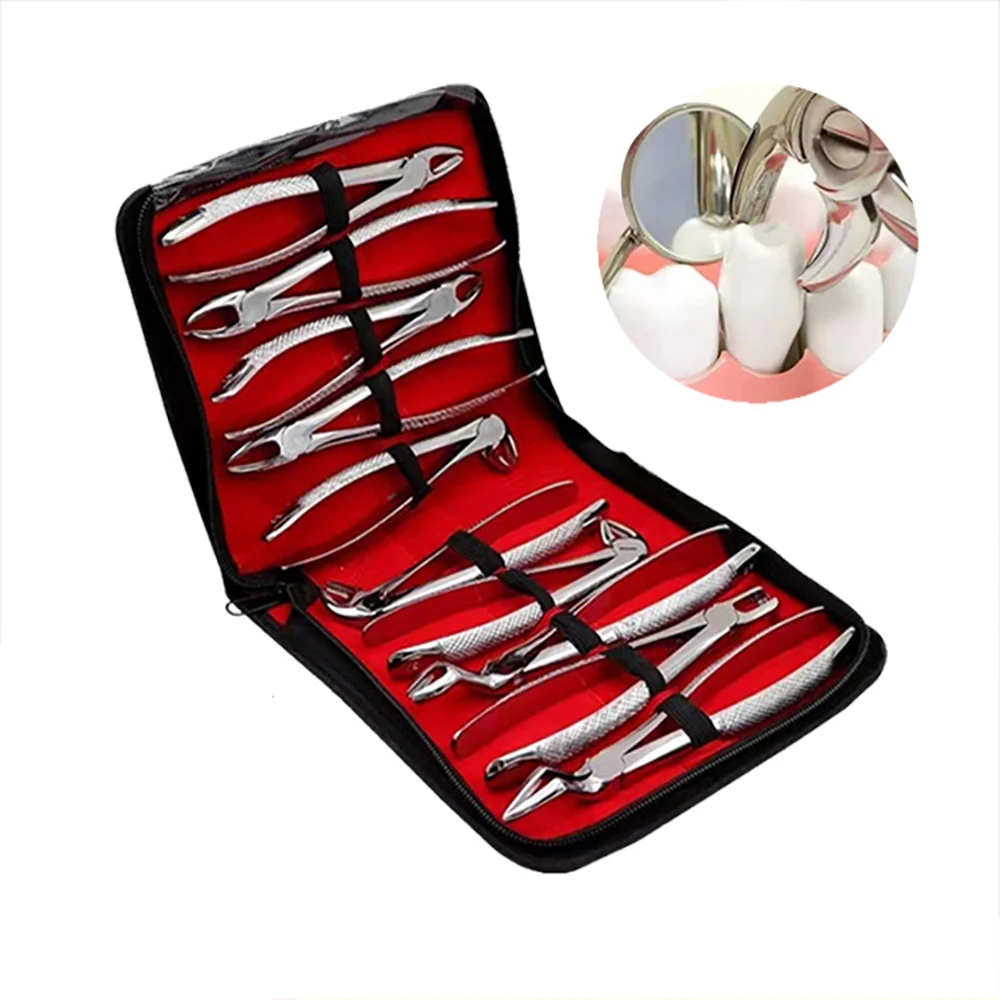 Tooth Extracting Forceps Dental Pliers For Dentist kit Dental Surgical Extraction Instrument Adults/Kids Dentistry Materials
Tooth Extracting Forceps Dental Pliers For Dentist kit Dental Surgical Extraction Instrument Adults/Kids Dentistry Materials