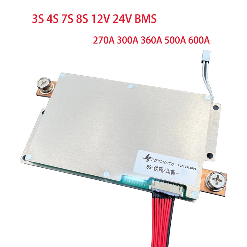 3S 4S 7S 8S BMS 12V 24V Li-Ion Lifepo4 BMS 270/300/360A солнечные батареи RV аккумулятор литиевая батарея BMS батарея с высоким током Защитная плата
3S 4S 7S 8S BMS 12V 24V Li-Ion Lifepo4 BMS 270/300/360A солнечные батареи RV аккумулятор литиевая батарея BMS батарея с высоким током Защитная плата