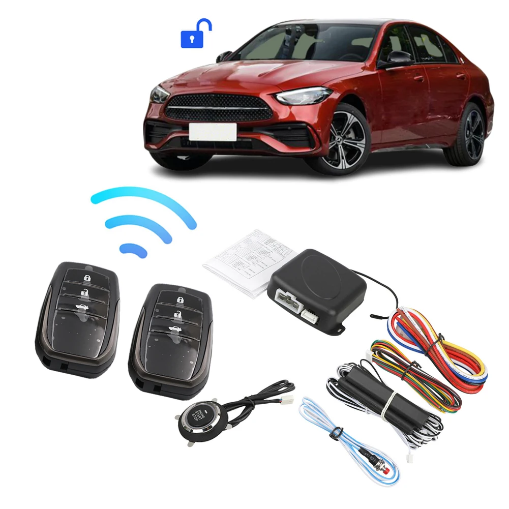 Start Button Car Engine SUV Start Push 433MHZ 6mA 7x6x3cm Alarm System Alert Engine Entry Keyless Remote Starter
Start Button Car Engine SUV Start Push 433MHZ 6mA 7x6x3cm Alarm System Alert Engine Entry Keyless Remote Starter