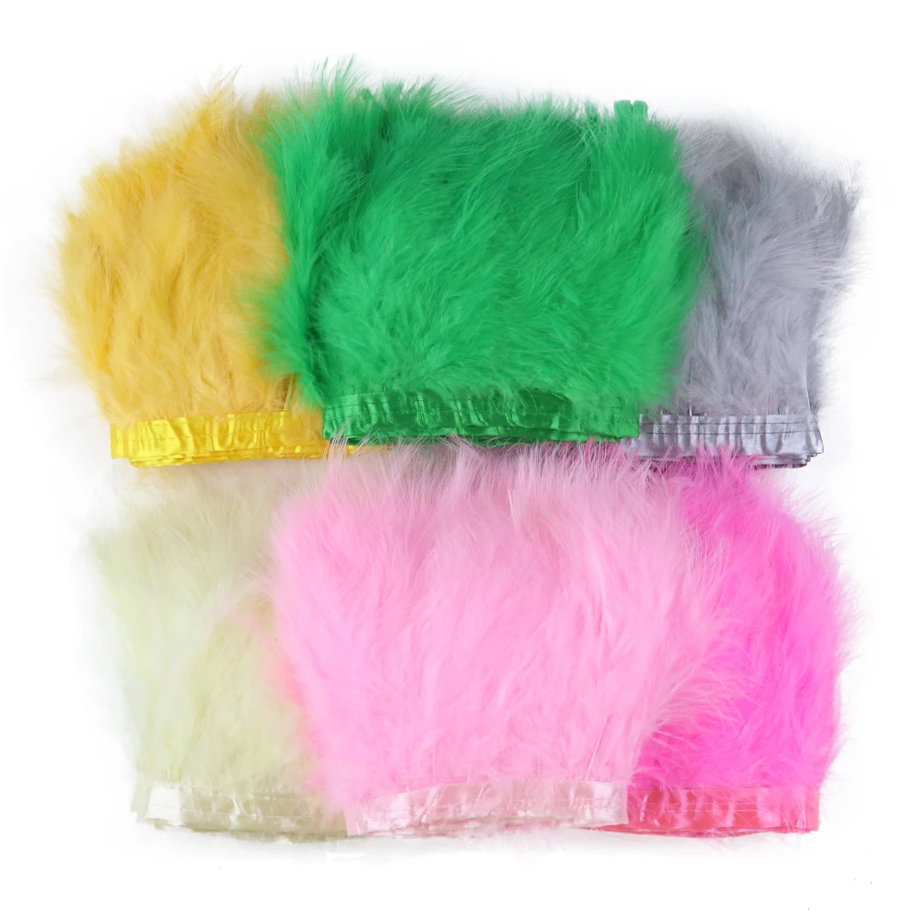 2yards Natural Turkey Marabou Feather Trims Fringe 10-15 Plume on Ribbon for Needlework Wedding Dress Decoration Sewing Clothing
2yards Natural Turkey Marabou Feather Trims Fringe 10-15 Plume on Ribbon for Needlework Wedding Dress Decoration Sewing Clothing