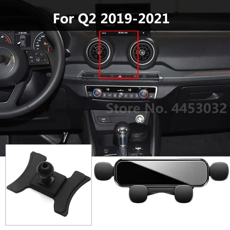 Car Mobile Phone Holder For Audi Q2 2019-2022 Gravity Navigation Bracket Mute Not Block Air Vent Mounts Accessories
Car Mobile Phone Holder For Audi Q2 2019-2022 Gravity Navigation Bracket Mute Not Block Air Vent Mounts Accessories