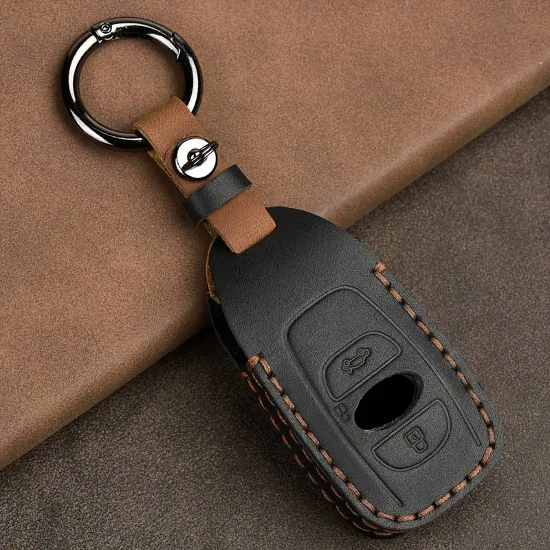For Genuine Leather Car Key Case Cover for Subaru Forester Outback XV Legacy BRZ WRX STI Impreza Keychain Accessories Shell
For Genuine Leather Car Key Case Cover for Subaru Forester Outback XV Legacy BRZ WRX STI Impreza Keychain Accessories Shell
